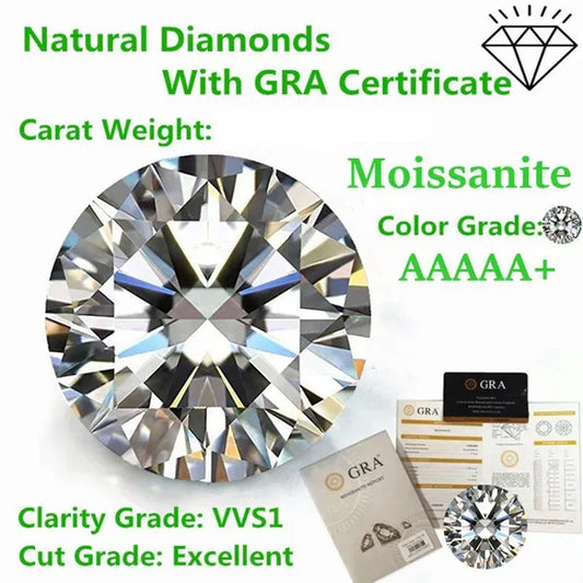 Excellent Moissanite Diamond Loose Gemstones Best G-H Color Undefined Cut Gem Stone For Jewelry Diamond Ring