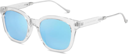 Classic Square Polarized Sunglasses for Women Men Retro Trendy UV400 Sunnies SJ2050