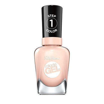 Miracle Gel™, Sheer Happiness, Long Lasting, Gel-Like Formula, No UV Lamp Needed, Pink Nail Polish