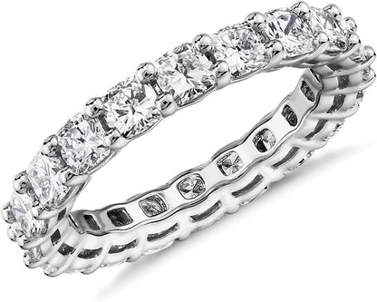 14K Gold Plated Rings with Cubic Zirconia Love - 4Mm Stackable for Women - Gold Rings