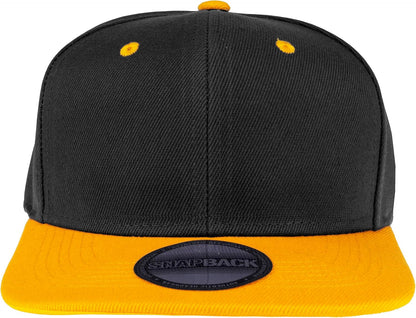 Snapback Hats for Men - Flat Bill Brim Baseball Cap Hat - Plain Blank Adjustable