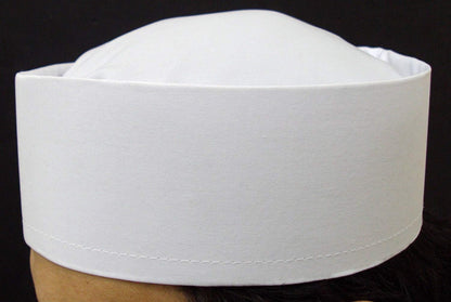 1 Pcs Kufi Koofi Kofi Topi Imam Cap Hat ian Plain White Prayer Muslim Islamic Mens Top Simple Stitch Design Fabric Skull Religious Ceremony Men Headwear Worship Soft Comfortable