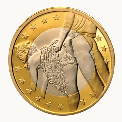 Special Offer Sale Sex Euros Coins Mix Order Pure Gold Coins Euro Coins Copy