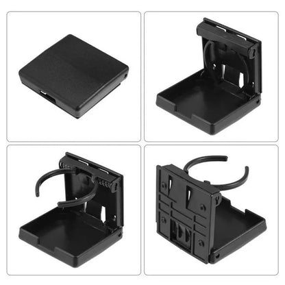 1/2PCS Cup Drink Holder Folding Car Cup Holder Water Bottle Holder Front Cup Holder Stand for Car Boat Truck Yacht SUV RV Van Cup Tray