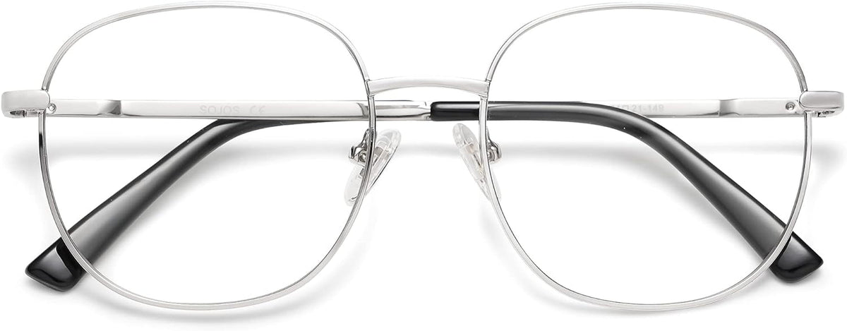 Classic Square Blue Light Blocking Glasses for Women Men Stylish Computer Glasses SJ1137