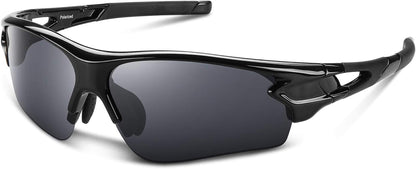 Polarized Sports Sunglasses for Men Women Youth Baseball Fishing Cycling Running Golf Motorcycle Tac Glasses UV400