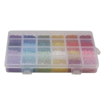 3mm Glass Seed Spacer Beads For DIY Bracelet Necklace Earring Jewelry Making Accessorie Supplies