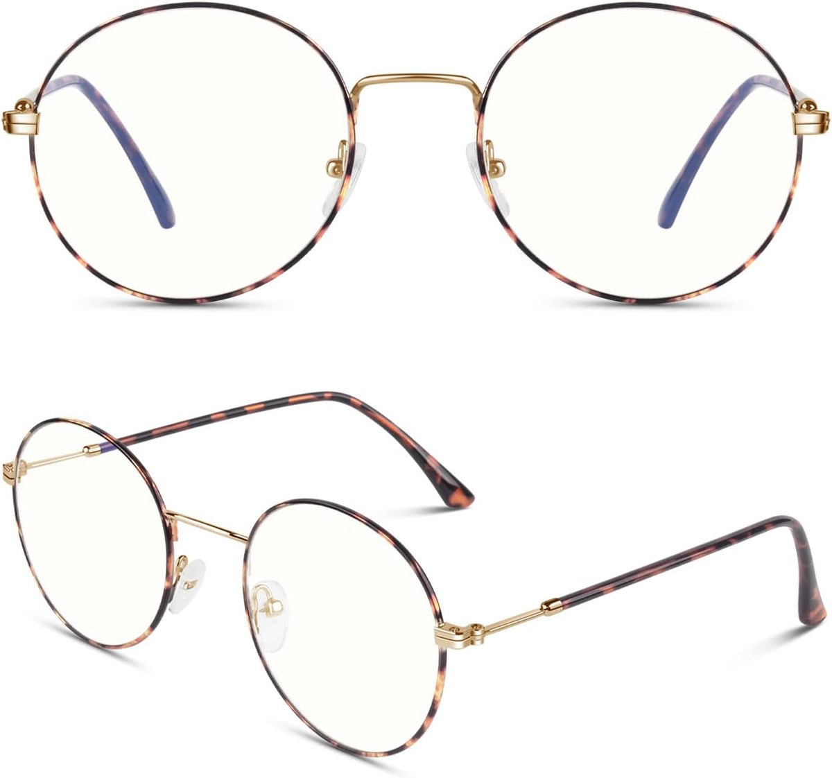 Happy Store CN56 Vintage Inspired Classic Horn Rimmed Nerd UV400 Clear Lens Glasses