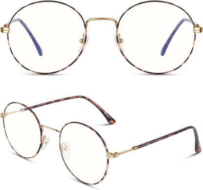 Happy Store CN56 Vintage Inspired Classic Horn Rimmed Nerd UV400 Clear Lens Glasses