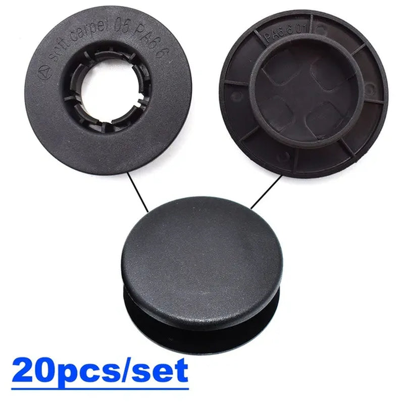 20Pcs Car Floor Mat Clips Fixing Holder Clamps Retention Grips for Mercedes Benz C E S R GLC CLA GLK GL Carpet Retention Retainer