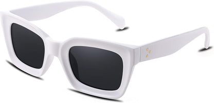 Classic Women Sunglasses Fashion Thick Square Sun Glasses Chunky Frame UV400 B2471