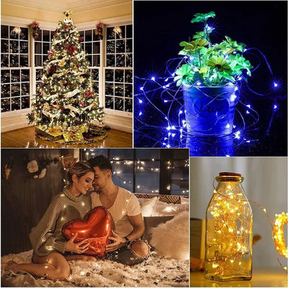 2/5/10/20M Christmas USB LED String Lightt Garland Outdoor Indoor Home Christmas Decoration Fairy Light Led Strip