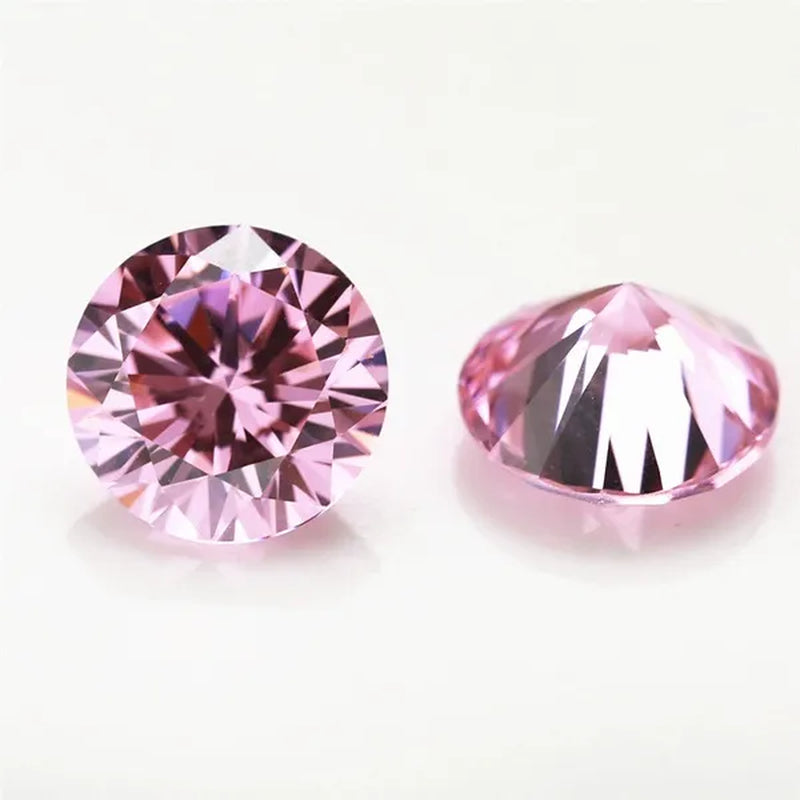 10.5 Cts Natural Mined Gemstone Pink Sapphire 12mm Round Cut Gem Sri-Lanka VVS