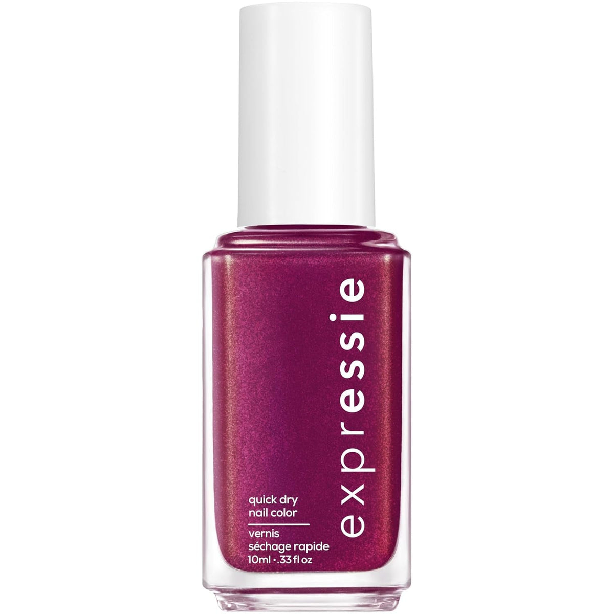 expr quick dry nail polish, vegan, power moves, purple, choreo queen, 0.33 fl oz