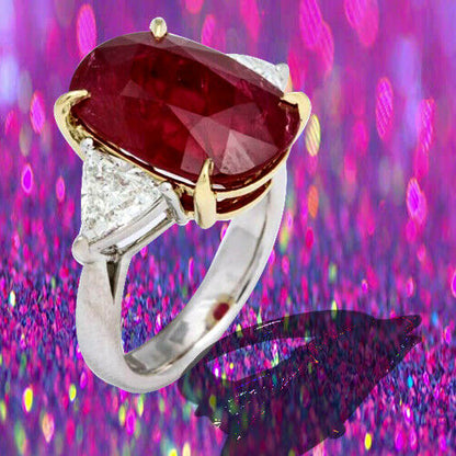 11.50 Carat GIA Certified Ruby Ring