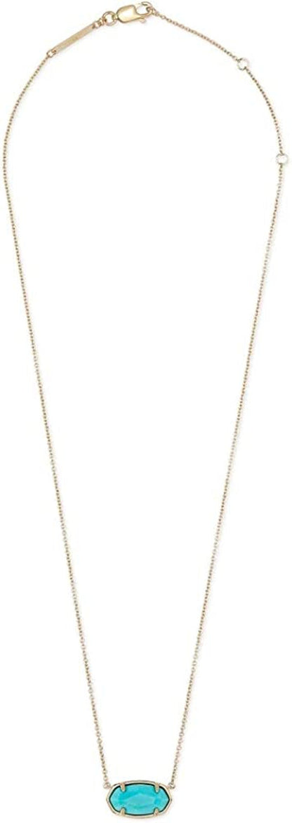 Elisa Pendant Necklace in 18K Gold Vermeil, Fine Jewelry for Women