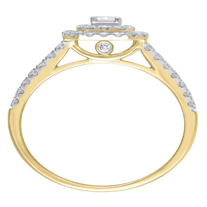 1 Carat T.W. (I2 Clarity, H-I Color) Brilliance Fine Jewelry Emerald Cut Diamond