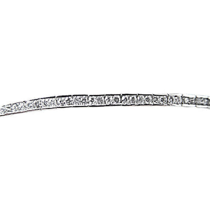 DIAMOND 108 ROUND BRILLIANT SH CHANNEL SET BRACELET DIAMOND TENNIS BRACELET
