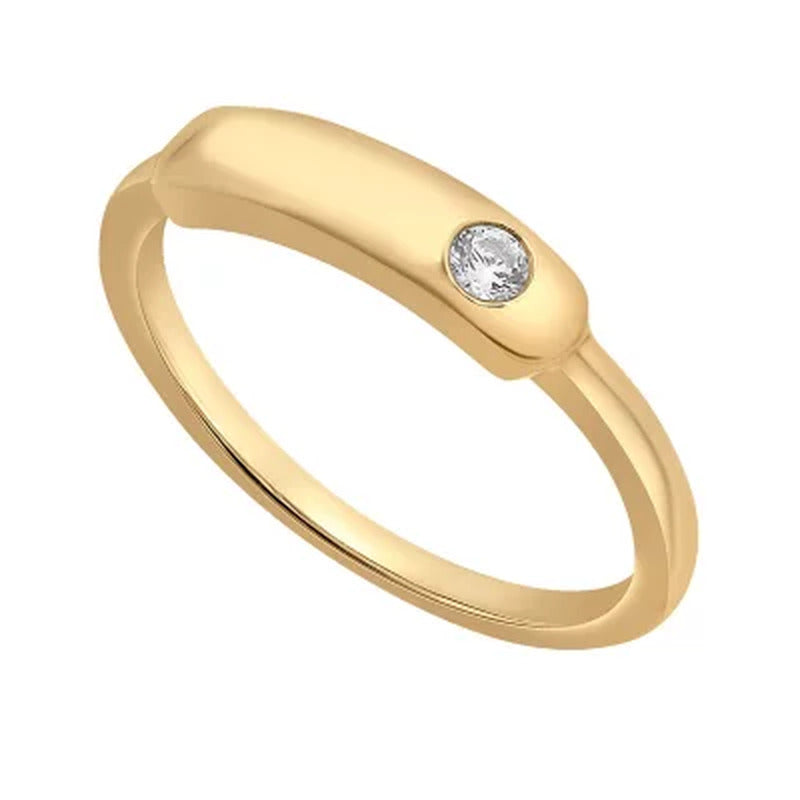 0.05 CT. T.W. Diamond Ring in 14K Gold (I, I1)