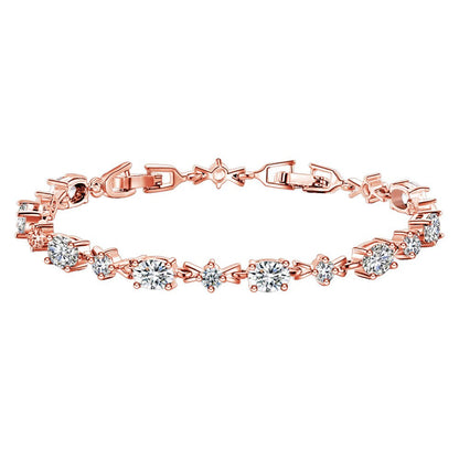 Real Diamond Natural Tennis Bracelet Multi-Colored Bracelet Big Deal Y