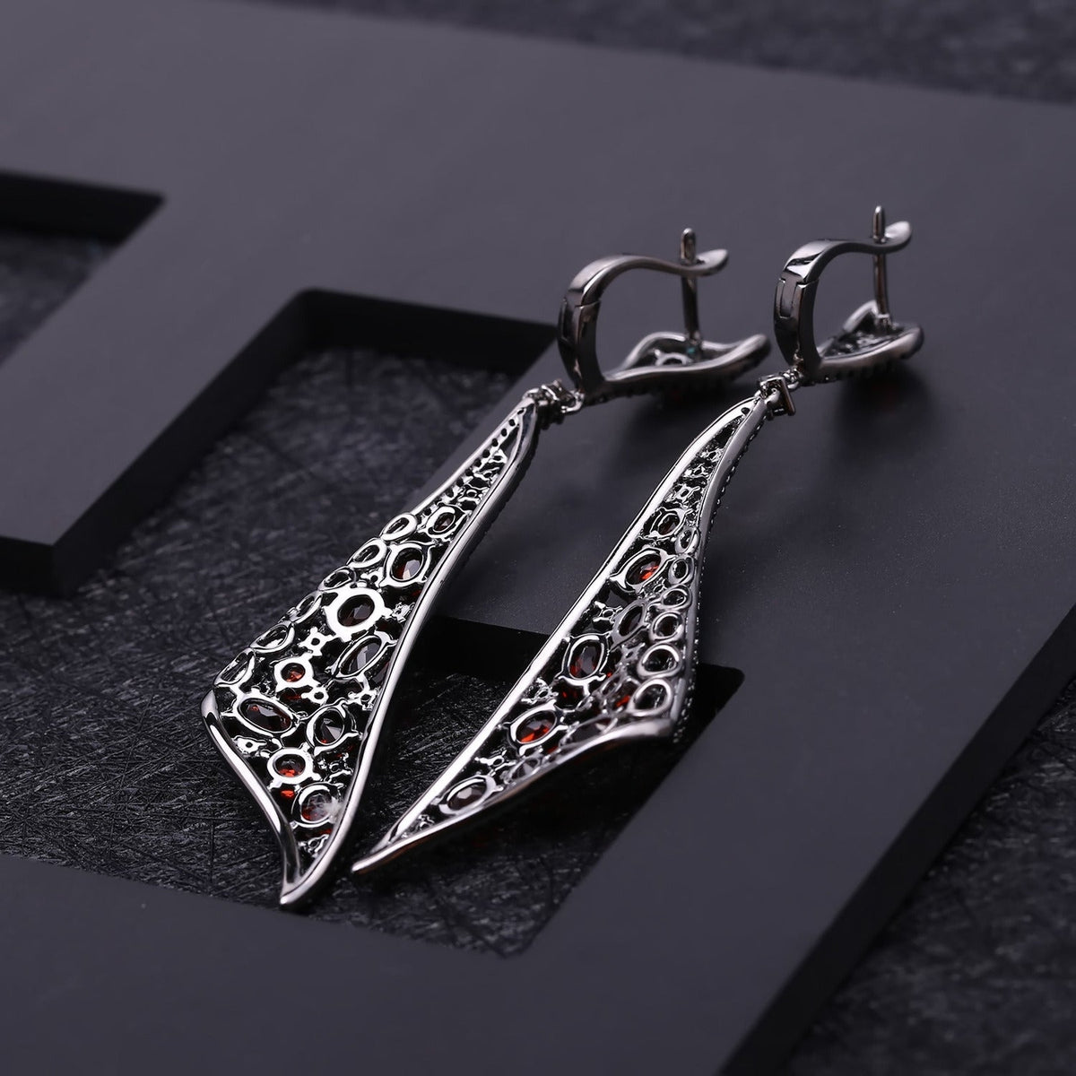 Bright and Shiny Personalized Pomegranate Earrings