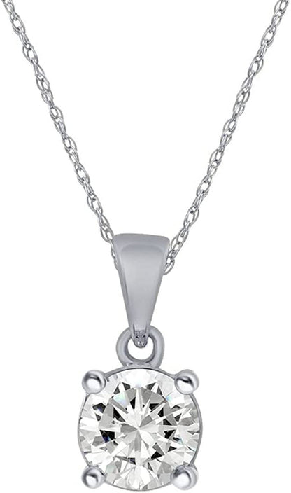 La Joya Diamond Necklaces for Women | 1/4 - 1 Carat Lab Grown 14K Yellow Solid G