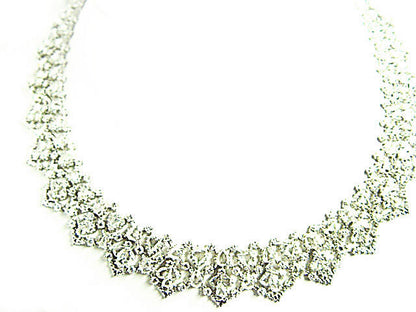 DIAMOND ROUND BRILLIANT SHAPE SPECIAL CUT ROSE SHAPE MULTI SIZE PEAR NECKLACE