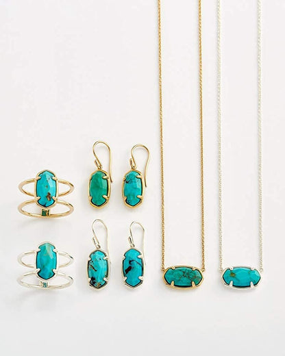 Elisa Pendant Necklace in 18K Gold Vermeil, Fine Jewelry for Women