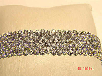 DIAMOND ROUND BRILLIANT SHAPE BRACELET