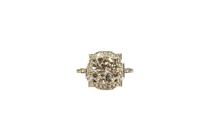 gia certified round brilliant f color grade si1 clarity grade side micro diamond
