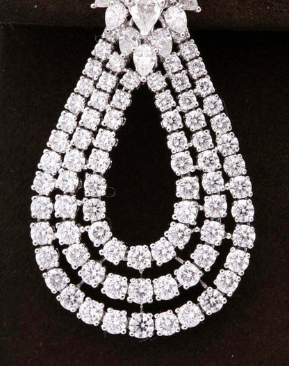 Diamond Drop Earrings