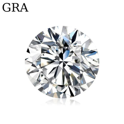 HOLYCOME 100% Genuine Loose Gemstones Moissanite Stones GRA 3Ct DEFIJ Color VVS1