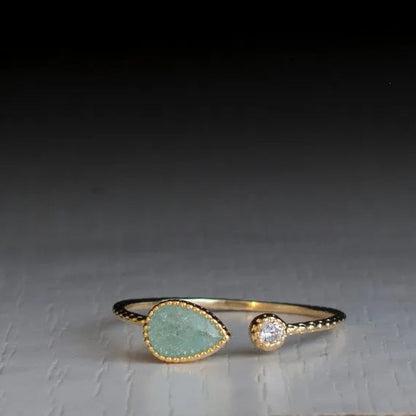 Delysia King Water Drop Pear Shaped Ring