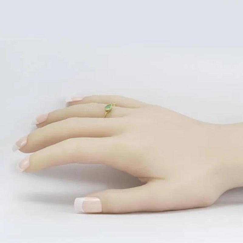 Delysia King Water Drop Pear Shaped Ring