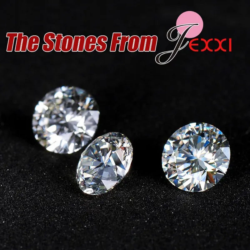 Cute Cat with Fine CZ Diamond and Pearl Ball 925 Sterling Silver Fashion Jewelry