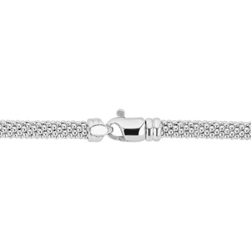Amethyst and White Topaz Necklace in Italian Sterling Silver