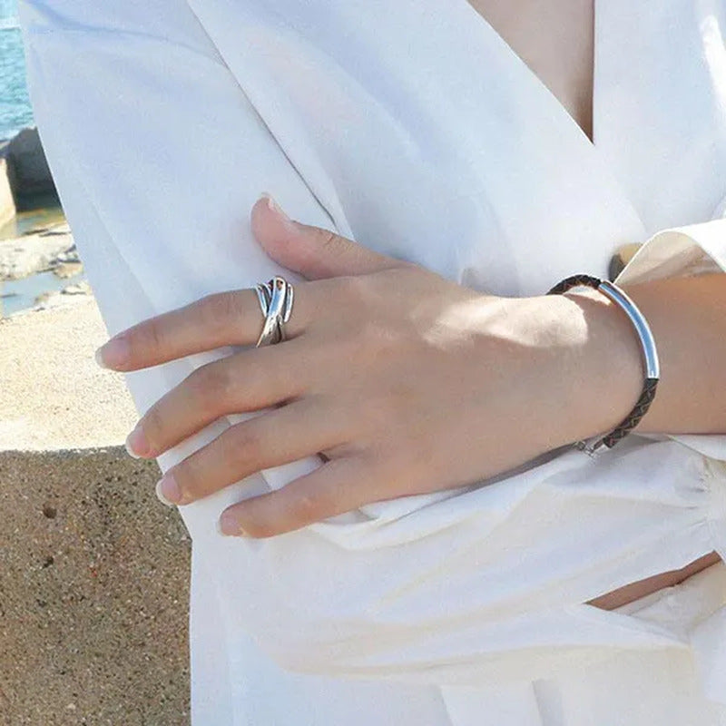 Rings for Women Adjustable Geometric Irregular Rings Exaggerated Novel Jewelry