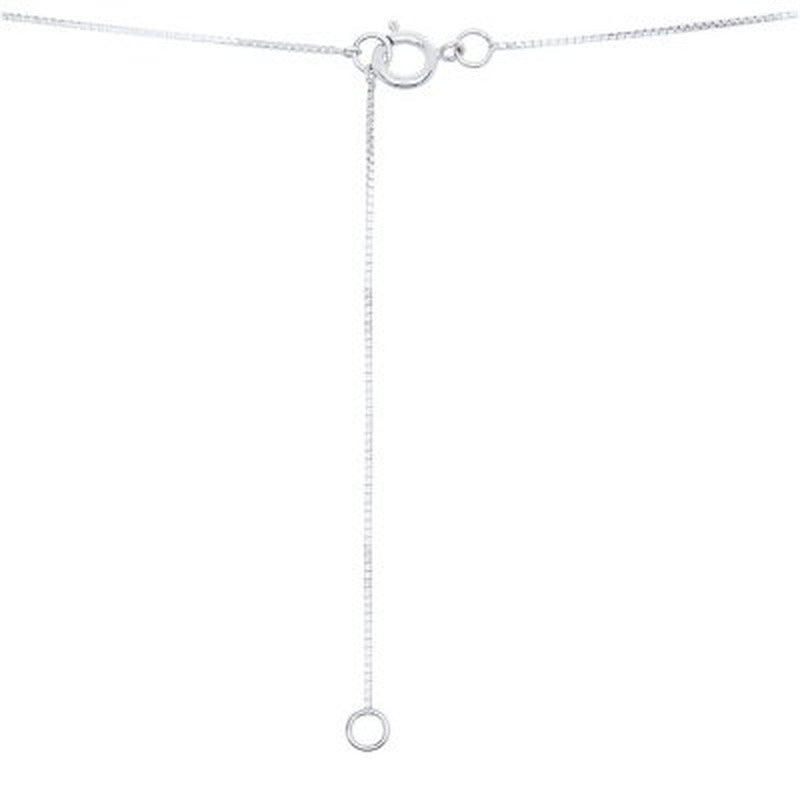 0.25 CT. T.W. I-I1 14K White Gold Diamond Flower Pendant