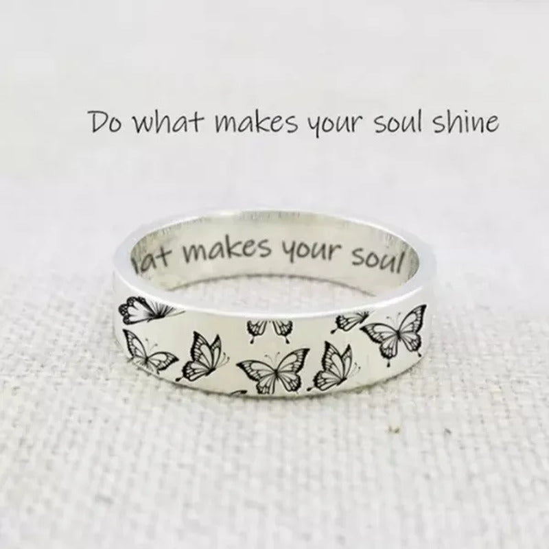 New 925 Sterling Silver Jewelry Ring Creativebutterfly Wedding Band Design Women