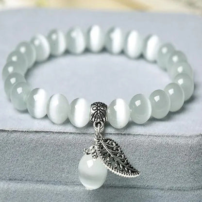 New Fashion Cat'S Eye Stone Women'S Bracelet National Style Buddha Bead Bracelet