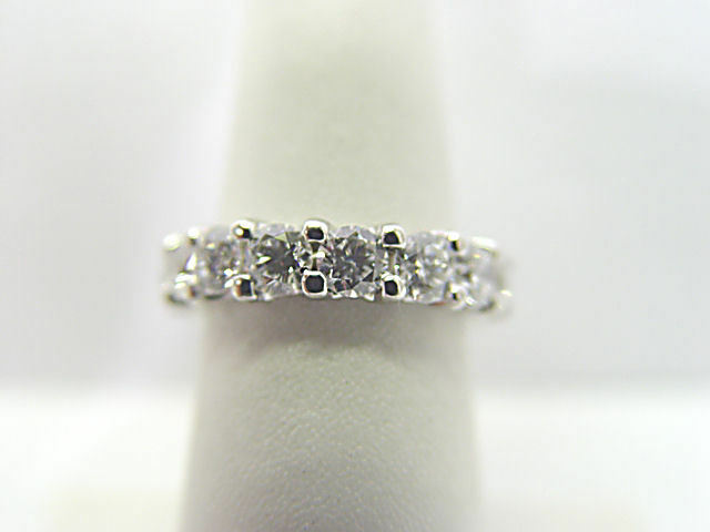 DIAMOND 16 ROUND BRILLIANT SH ETERNITY SET BAND U BASK DIAMOND ANNIVERSARY BAND