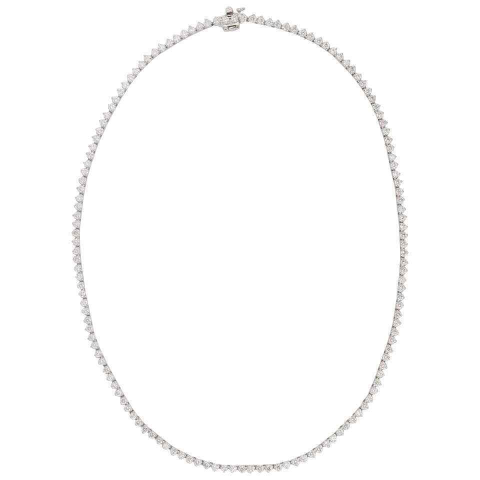 Diamond Choker Tennis Necklace
