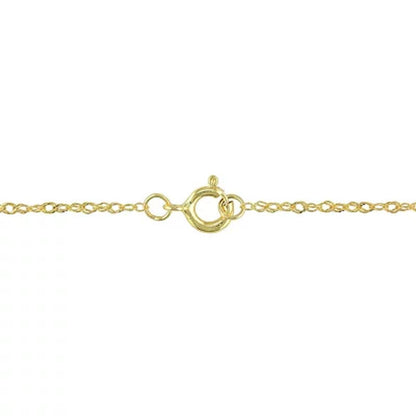 Emerald and Diamond Accent Geometric Pendant in 14K Yellow Gold