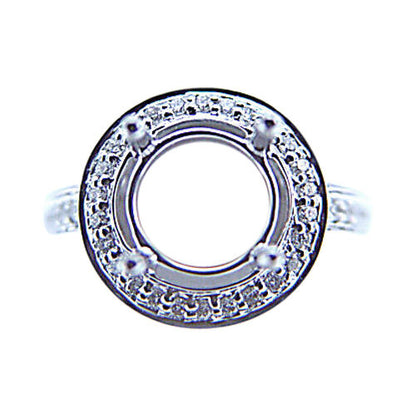 DIAMOND ROUND BRILLIANT SH SETTING 4 PRONG SET FOR 7.0MM DIAMOND