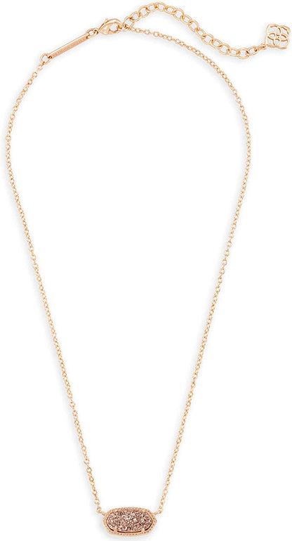Elisa Pendant Necklace for Women, Fashion Jewelry, 14K Gold-Plated