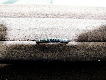 black diamond eternity band all around set diamond