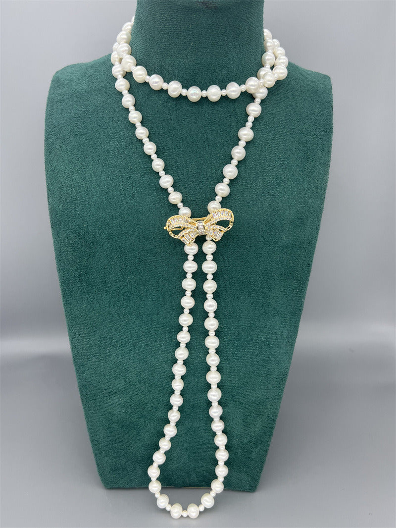 95CM Variety of Strap Pearl Sweater Chain