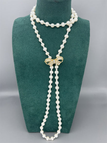 95CM Variety of Strap Pearl Sweater Chain