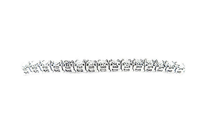 DIAMOND ROUND BR SHAPE 4 PRONG SET TENNIS BRACELET 58 STOND DIAMOND BRACELET