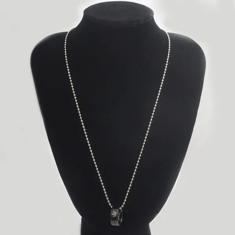 Jewelry Her King His Queen Crown Wedding Ring Necklace Fashion Pendant for Men a